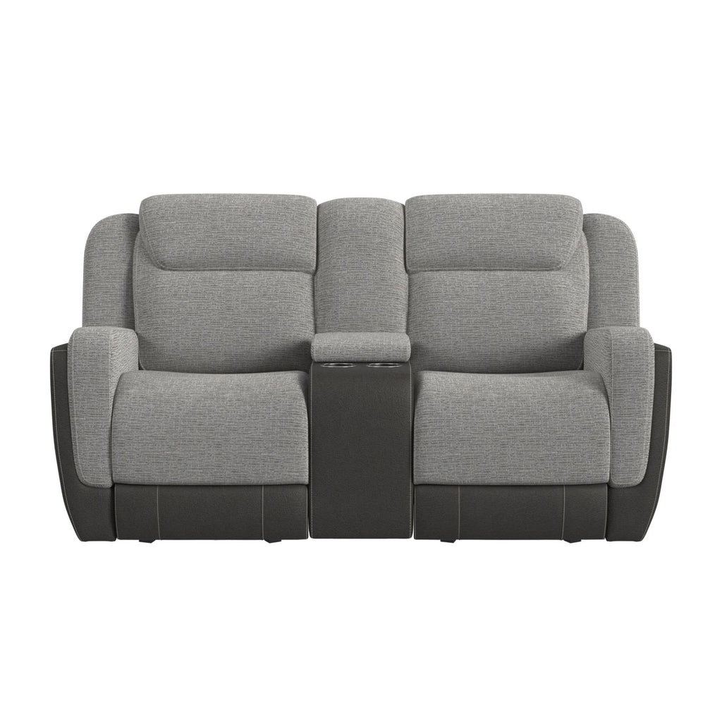Holmes Manual Glider Reclining Console Lovese