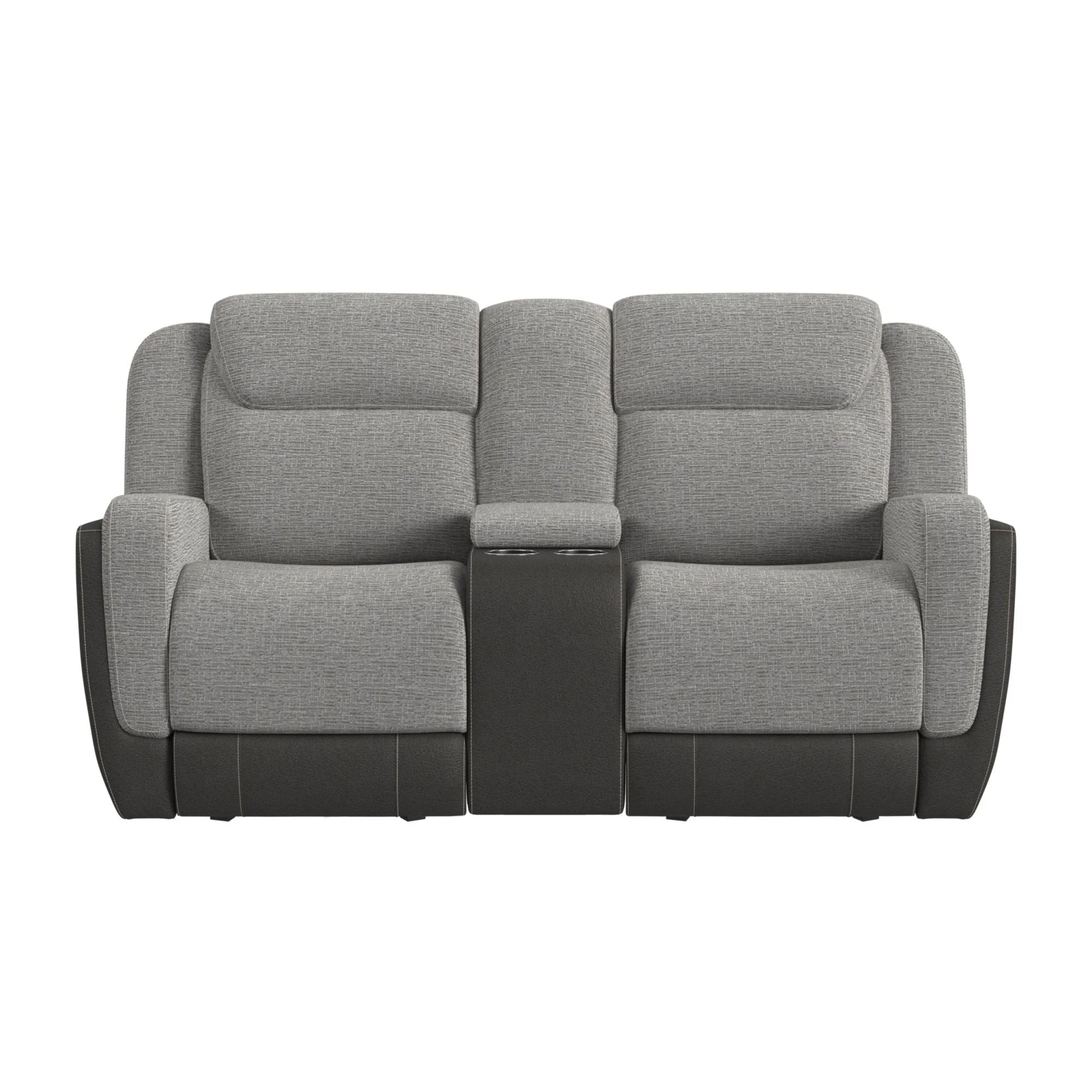 Holmes Manual Glider Reclining Console Lovese