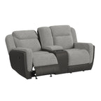 Holmes Manual Glider Reclining Console Lovese