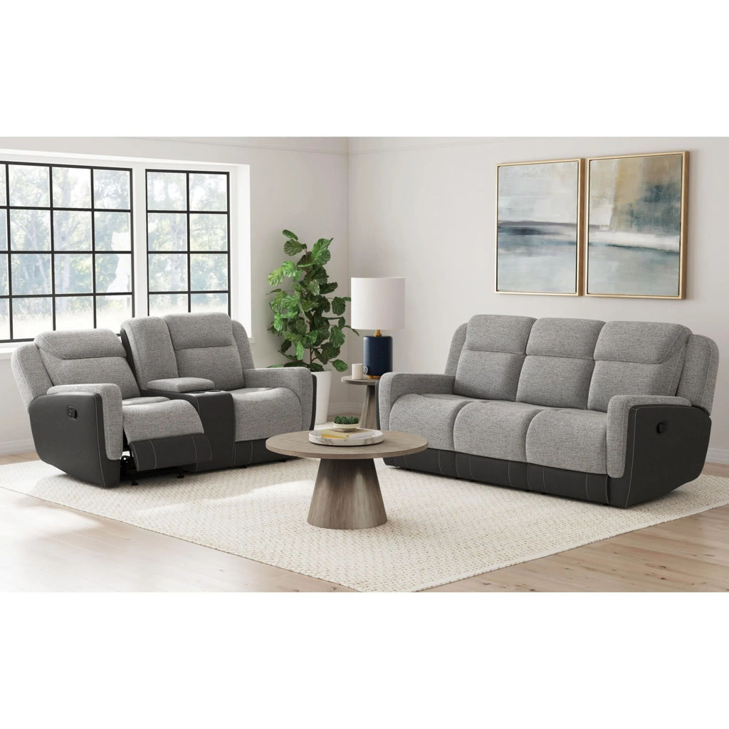 Holmes Manual Glider Reclining Console Lovese