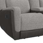 Holmes Manual Glider Reclining Console Lovese