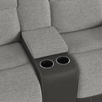 Holmes Manual Glider Reclining Console Lovese