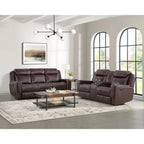 Porter Manual Reclining Console Loveseat