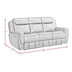Porter Manual Reclining Sofa