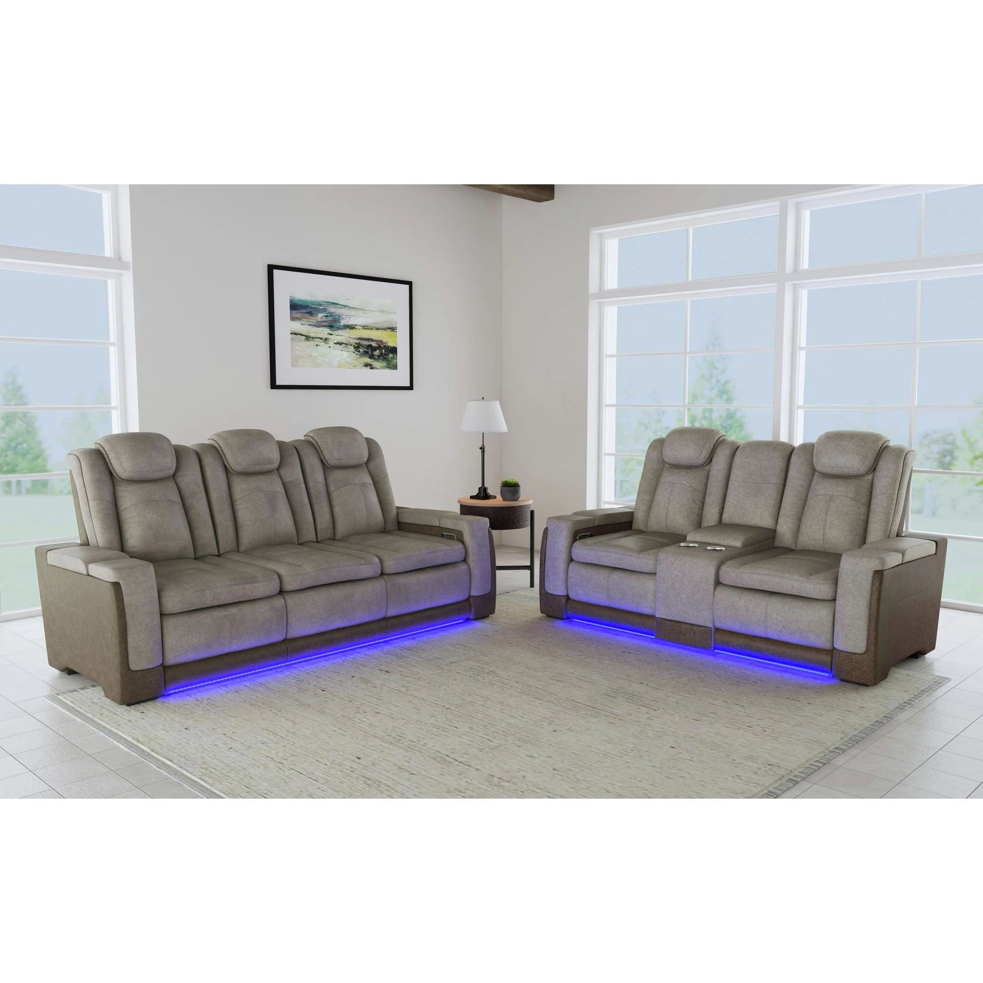Landon Dual Power Sofa
