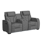 Nexus Reclining Console Loveseat