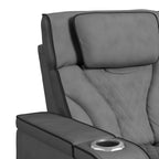 Nexus Reclining Sofa With Drop Down Table