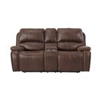 Canyon Dual Power Reclining Console Loveseat