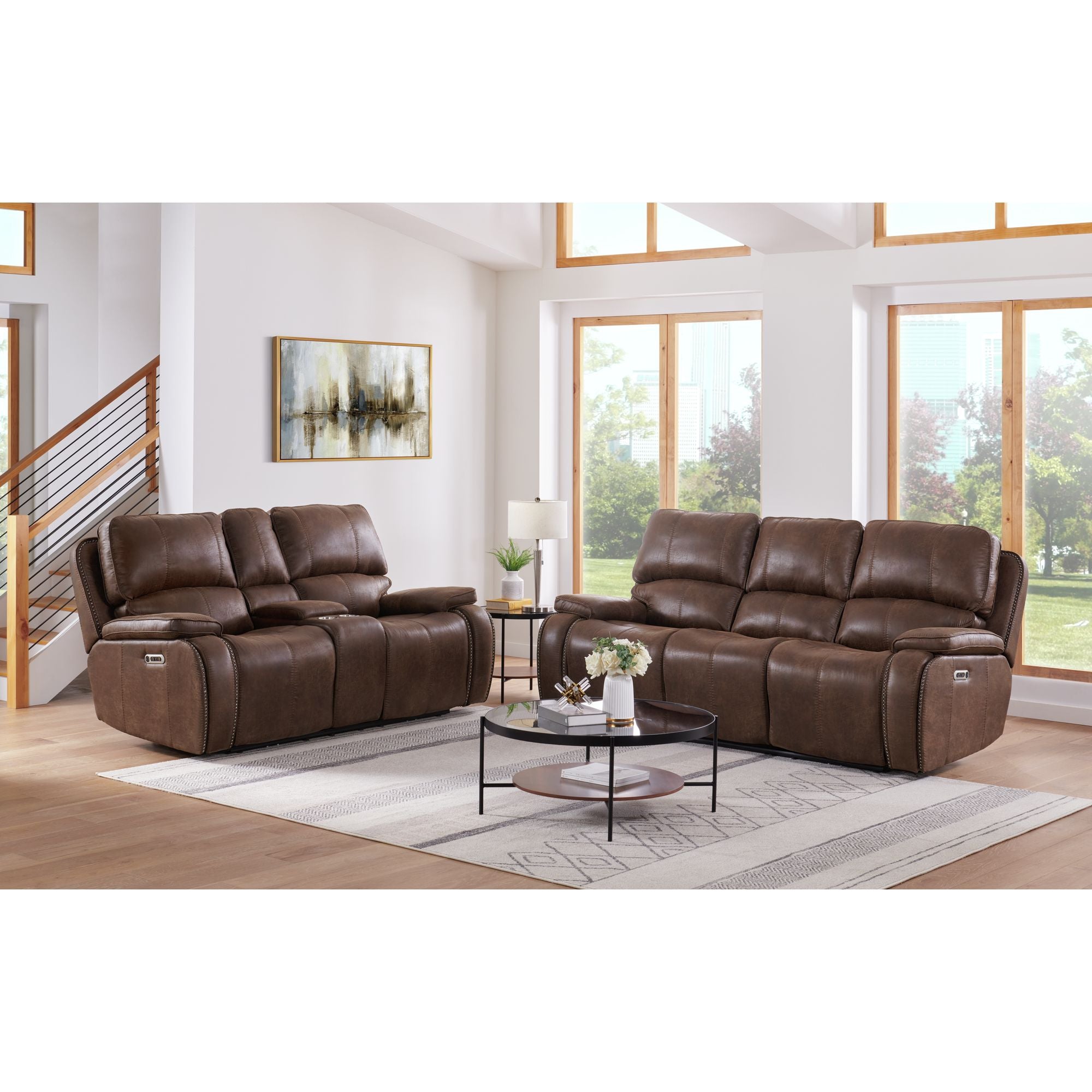 Canyon Dual Power Reclining Sofa