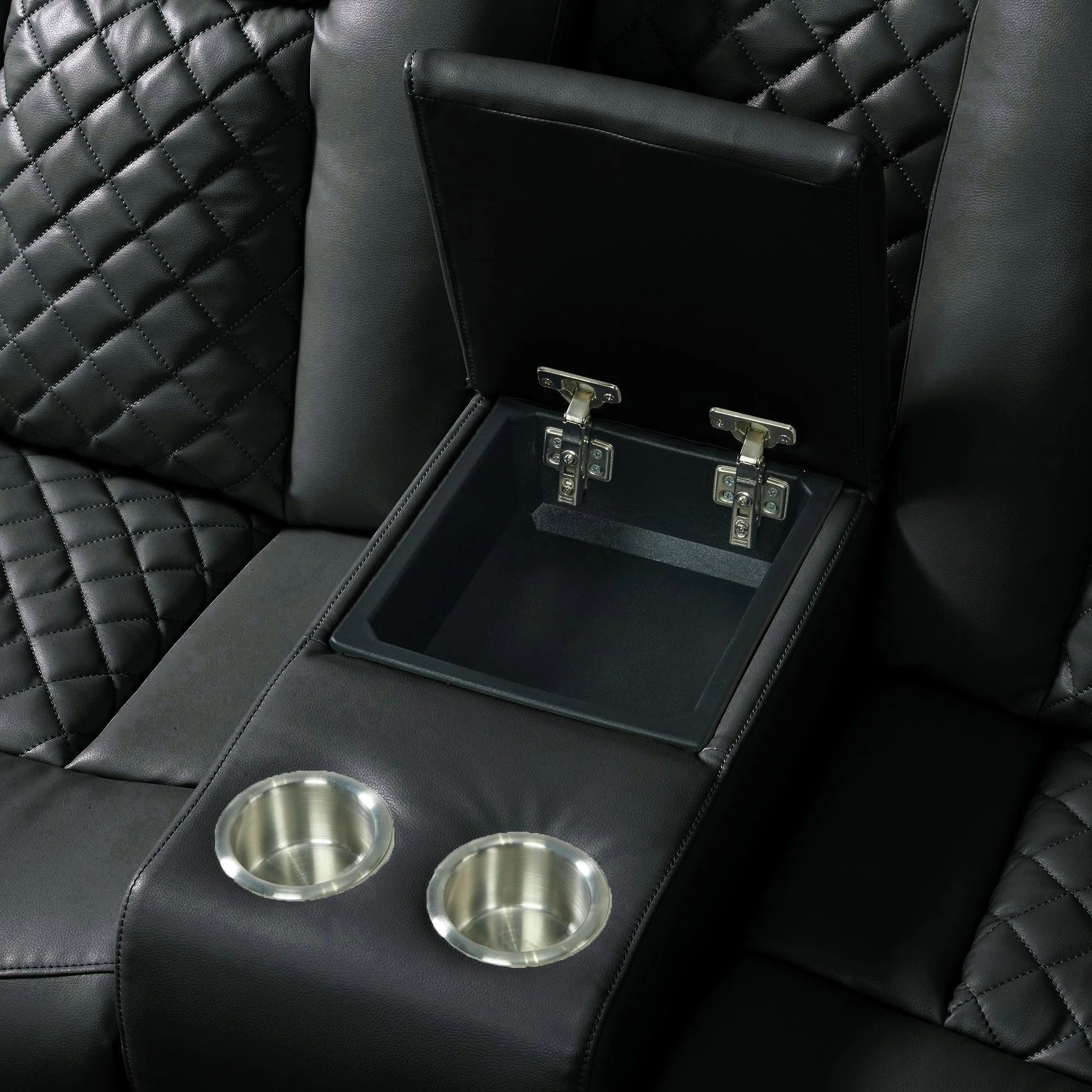 Vega Dual Power Reclining Loveseat