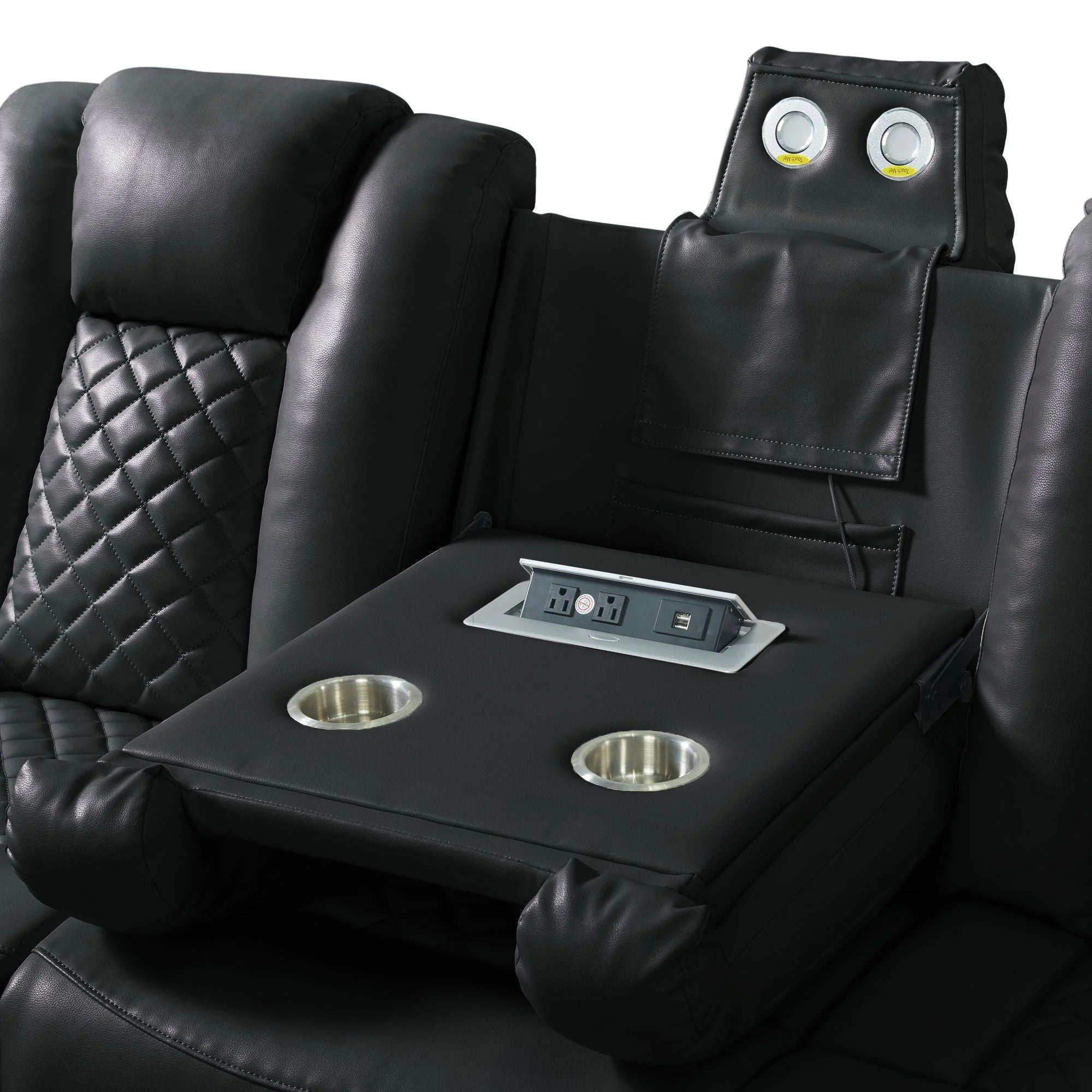 Vega Dual Power Reclining Sofa