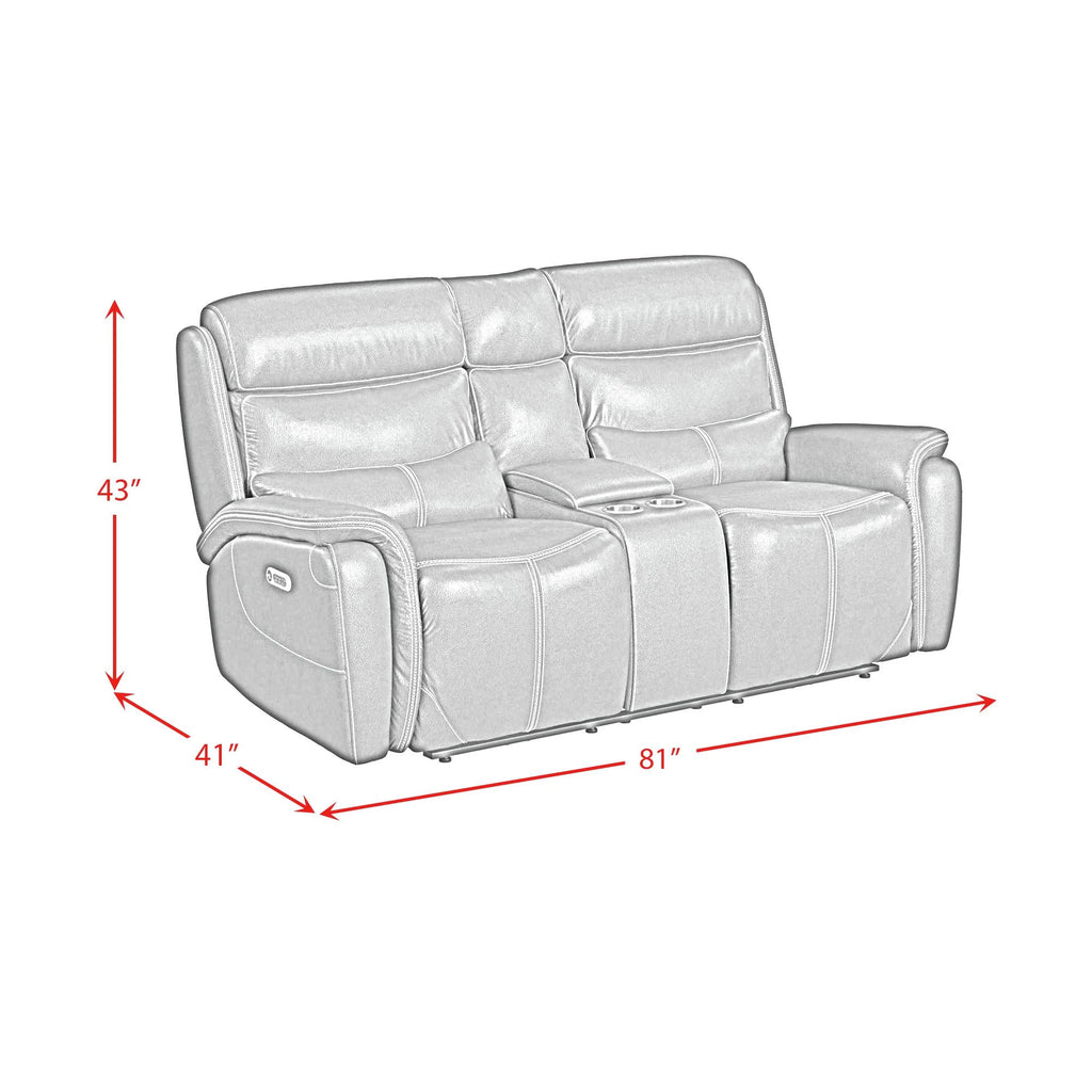 Marlin Dual Power Loveseat