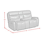 Marlin Dual Power Loveseat