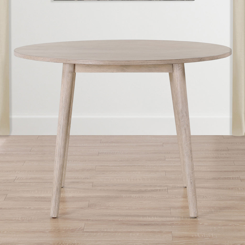 Willow 5pc Dining Set with Black Chairs