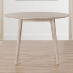 Willow 5pc Dining Set with Black Chairs