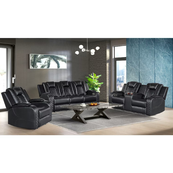 Vega Dual Power Reclining Sofa