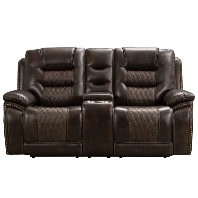 Carter Reclining Console Loveseat