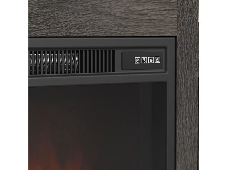Ironwood 71" TV Stand with Fireplace Insert