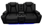 Boca Reclining Console Loveseat